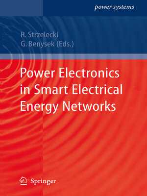 cover image of Power Electronics in Smart Electrical Energy Networks
